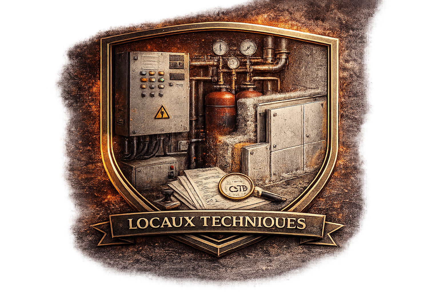 Sécurisation incendie des locaux techniques par flocage